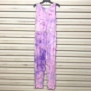 Shein Purple Tie Dye Jumpsuit size Medium